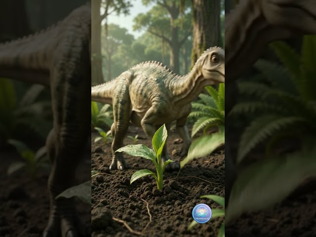 डायनासोरों 🍌🦖 के दौर में एक केला इन विशाल दैत्यों के बीच अपनी प्रजाति को आगे बढ़ा पाता #shorts