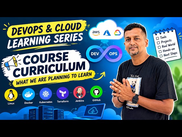 2.0 DevOps & Cloud Course Curriculum Roadmap | Tools, Technologies & Learning Path 🚀