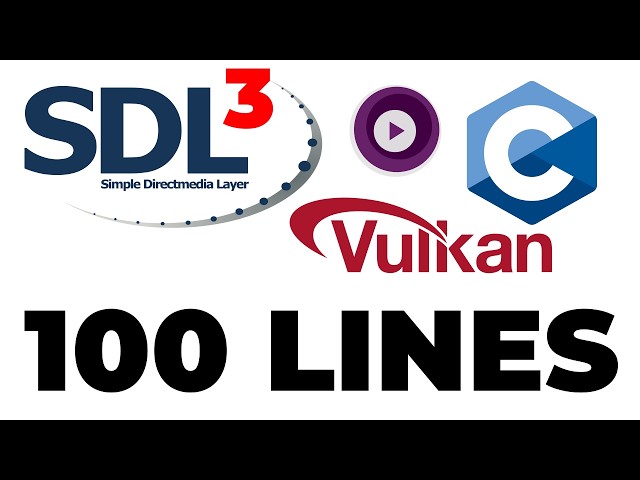Create a vulkan app in 100 lines of pure C!