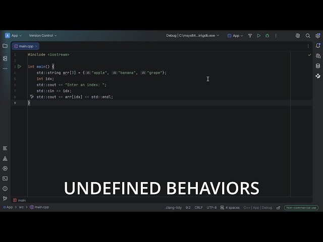 8 C++ Undefined Behaviors You Should Avoid