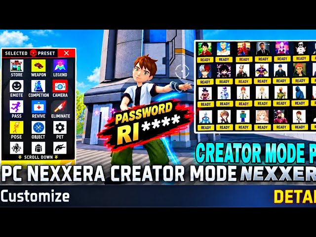 ANIME BUNDLES 🤩 PC NEXTERRA CREATOR MODE | CREATOR MODE PC PASSWORD | RUSHKEY#likes 