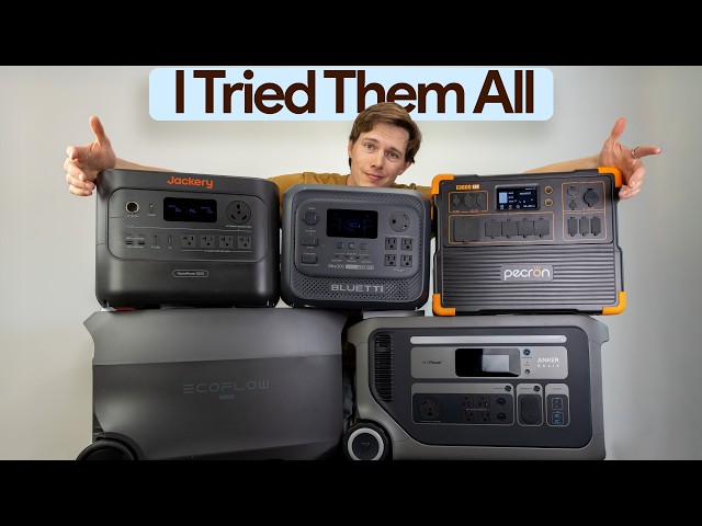 Best 3000Wh Portable Power Stations *Unsponsored* (Solar Generators Tested & Compared!)