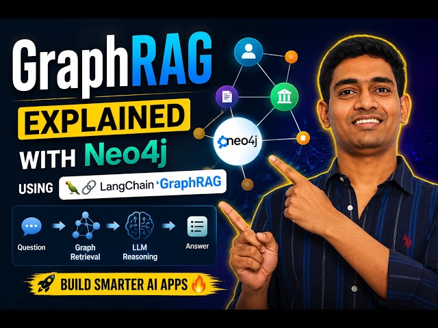 RAG #14: GraphRAG Explained Clearly | Neo4j + LangChain GraphRAG Tutorial #rag