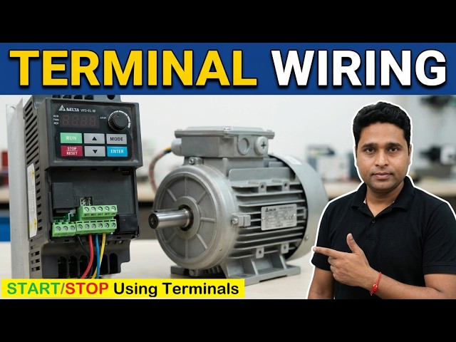 VFD CONTROL USING TERMINALS PART 01 ok
