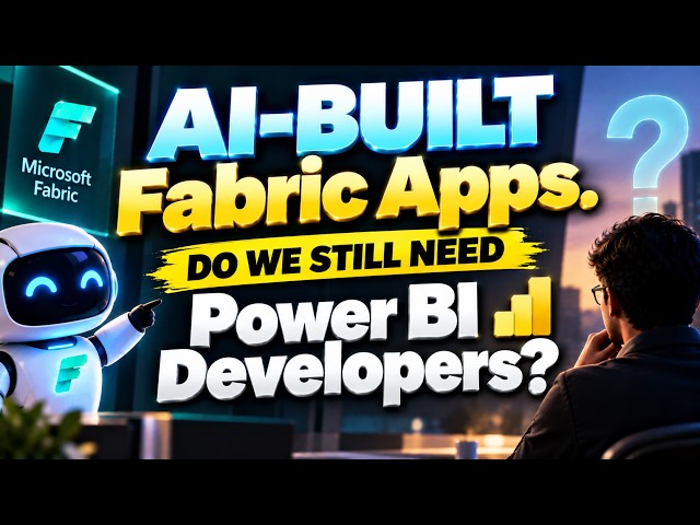 Microsoft Fabric App + AI: End-to-End Development Without Coding — Are Data Engineers at Risk?