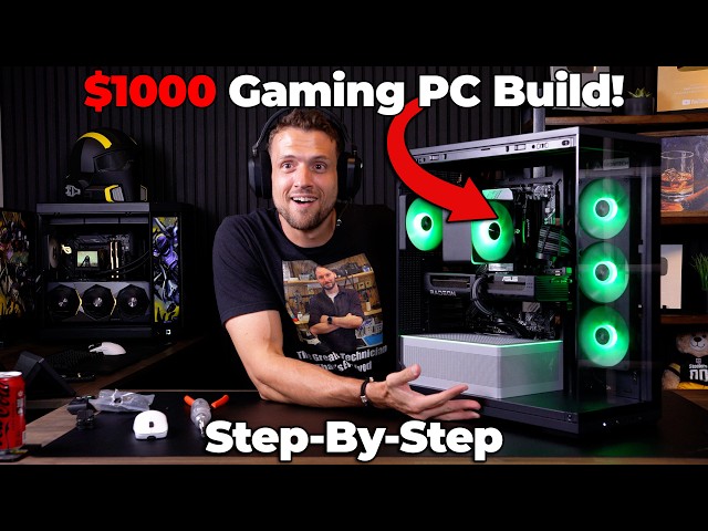How to Build a $1000 Gaming PC (Ryzen 7 5800XT and RX 9060 XT)