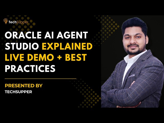 Oracle Fusion AI Agent Studio: Build Smarter AI Agents for Enterprise Success