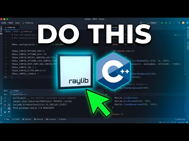 How to add raylib to your project with C / C++ (Tutorial)
