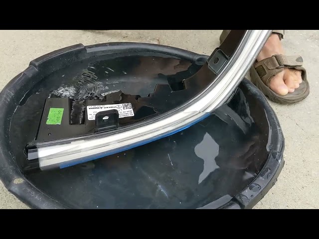 Fisker Ocean Turn Signal evaluation, sealing and replacement