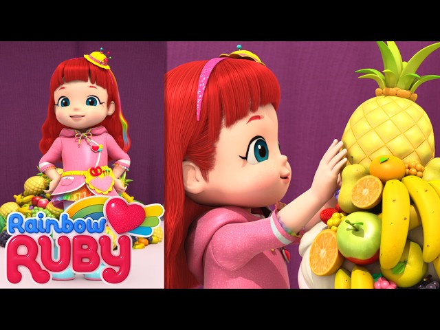 Fruit Fashion Rescue! | Rainbow Ruby - WildBrain | Full Episodes for Kids
