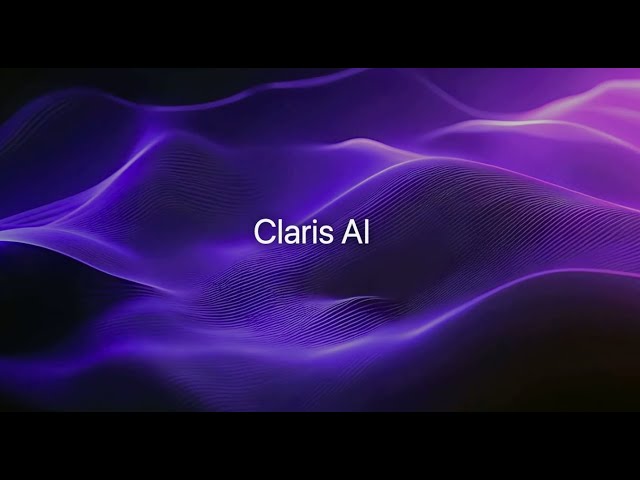 [Claris Keynote] Smarter Custom Apps built with Claris FileMaker and AI