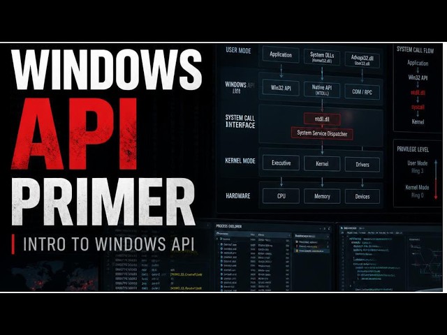 Windows API Programming Crash Course for Red Teaming (Hindi)