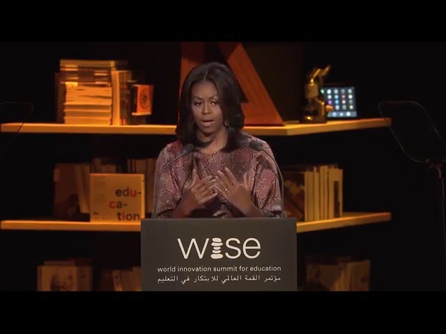 First Lady Michelle Obama on Girls' Education - WISE 2015 Special Address