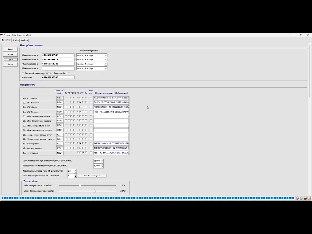 GSM Data retrieval