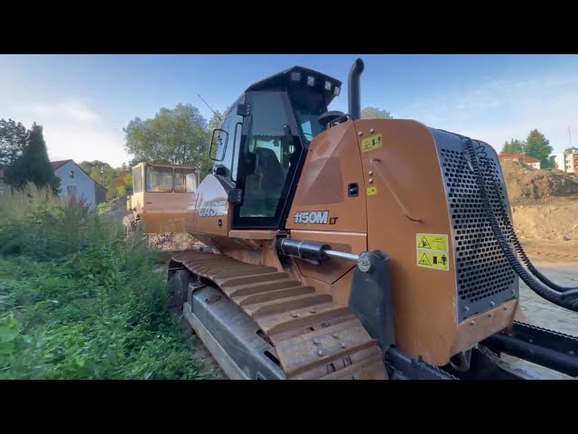 CASE 1150M Bulldozer – Up Close with 3D GPS Machine Control! 🚜