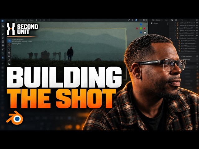 Hybrid AI Filmmaking: Blender + MiniMax H3 | Second Unit Live