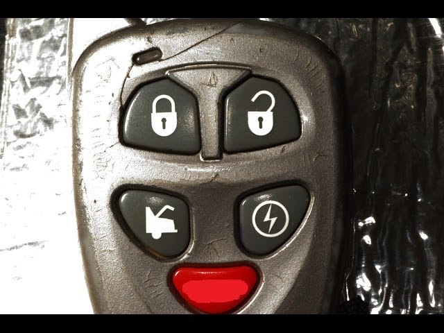Scrapping A  Remote Car Starter Key Chain For Precious Metals