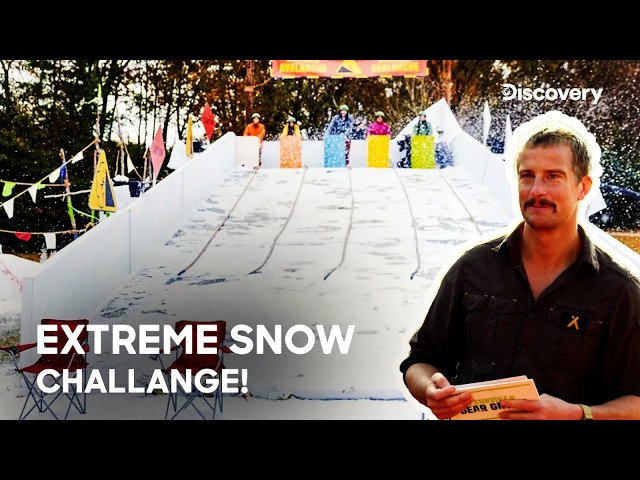 Intense Snow Survival Challenge: Who Will Triumph? | I Survived Bear Grylls| Discovery Channel