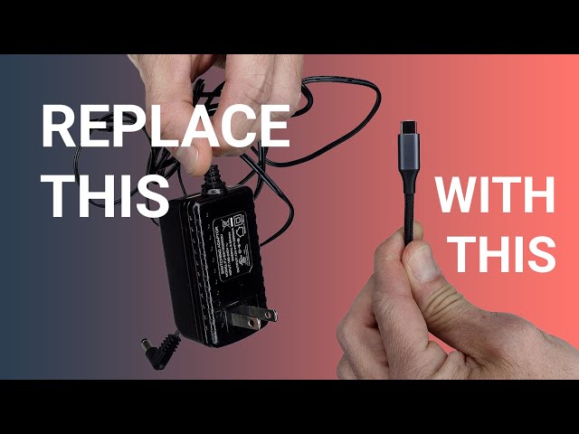 Ditching power bricks for USB-C