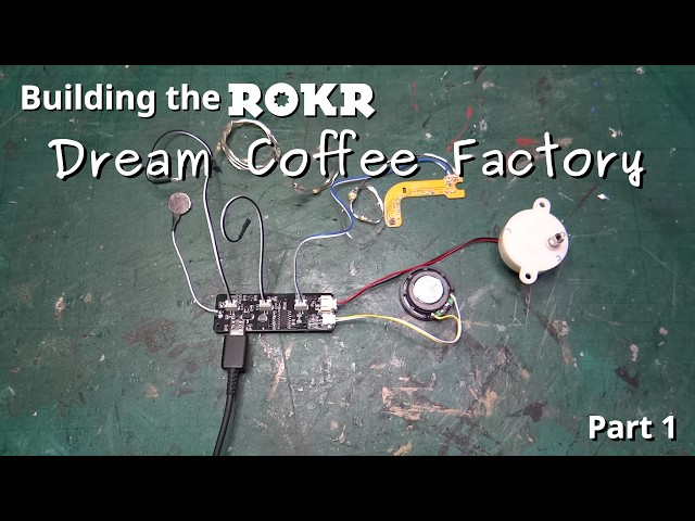 Building the ROKR Dream Coffee House: Part 1, The Electronics