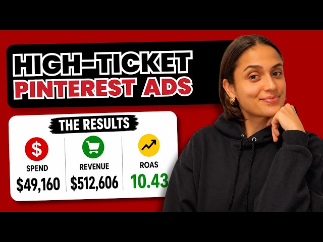 How We Got a 10.43 ROAS on Pinterest Ads With High-Ticket Products