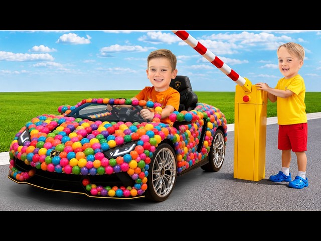 Funny Candy Car Challenge and More Stories for Kids