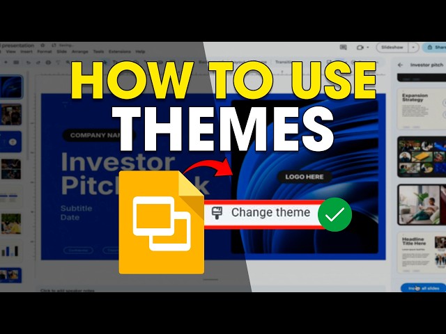 How To Use Themes in Google Slides (Tutorial)