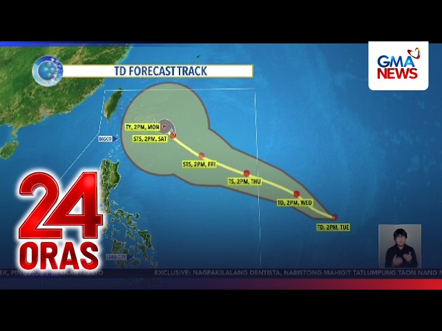 Bagyo sa labas ng PAR, may tsansang pumasok; tatawaging Bagyong Queenie | 24 Oras