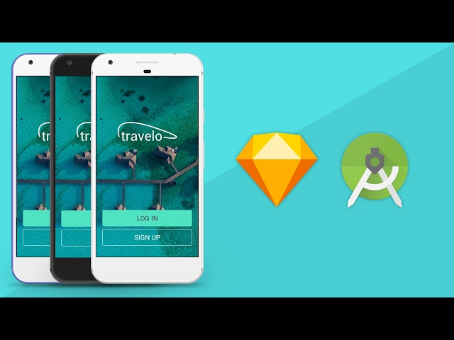 Sketch App UI Design to Android XML Tutorial