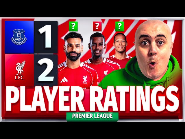 VVD SEALS THE DERBY WIN FOR THE REDS! EVERTON 1-2 LIVERPOOL! Player Ratings