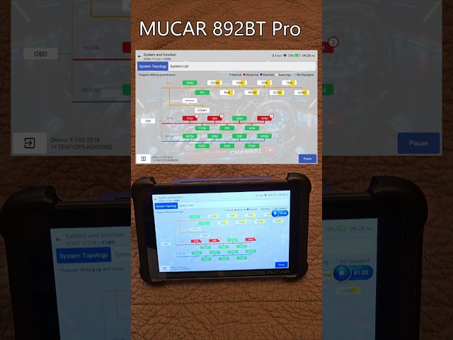 The New MUCAR 892BT Pro has Topology.