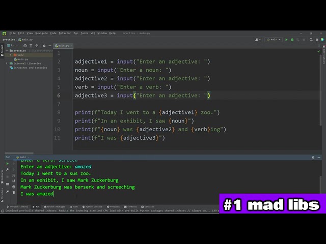 User input in Python is easy + exercises ⌨️