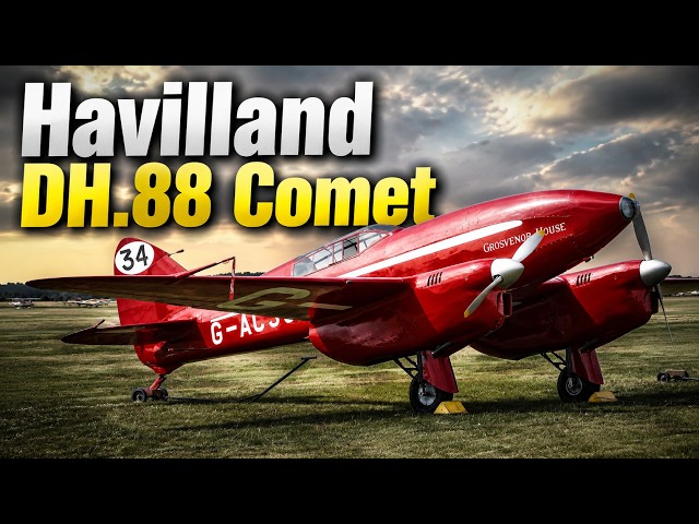 Havilland DH.88 Comet will be rebuilt to airworthy condition