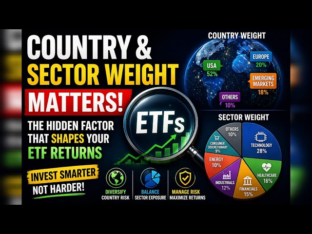 The Hidden ETF Risk No One Talks About (Country & Sector Weight Explained)