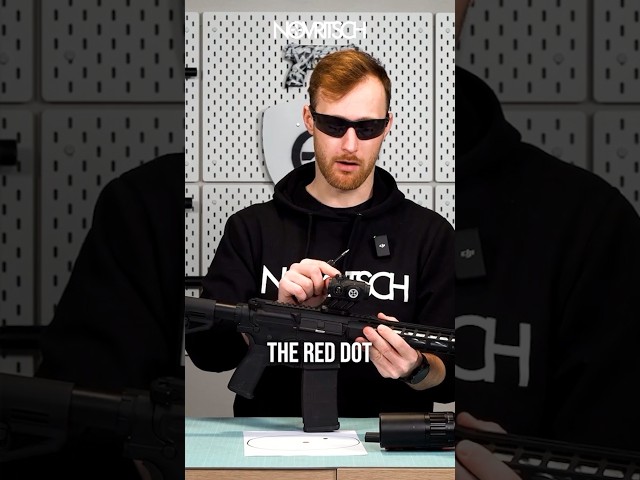 How to Properly Zero Your Red Dot #airsoft #tutorial #novritsch
