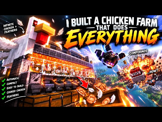 I Built a Chicken Farm That Does EVERYTHING