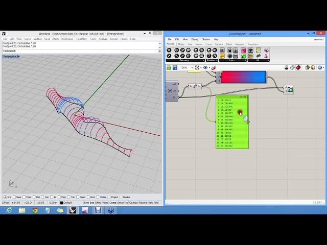 06 - Displaying the Definition with Colors - Grasshopper Basics