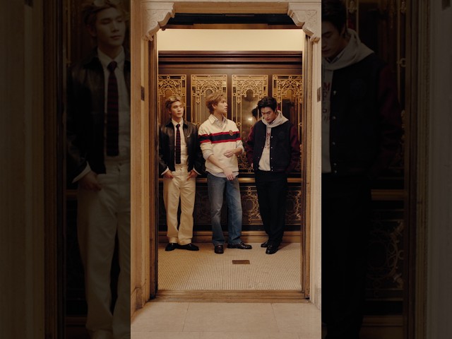 TOMMY HILFIGER | A Plaza elevator ride with Phuwin, Gemini and Fourth