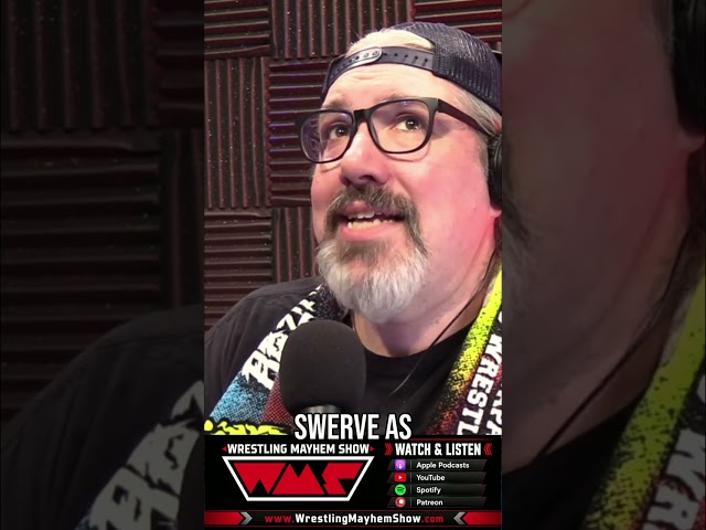Swerve's House Yule Log: AEW Storytelling Perfection #shorts