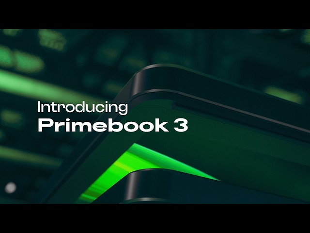 Introducing Primebook 3 ⚡