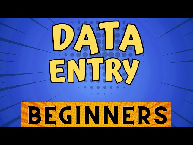 Data Entry Work Complete Tutorial in Excel - Data Entry Job for Beginners  #data_entry