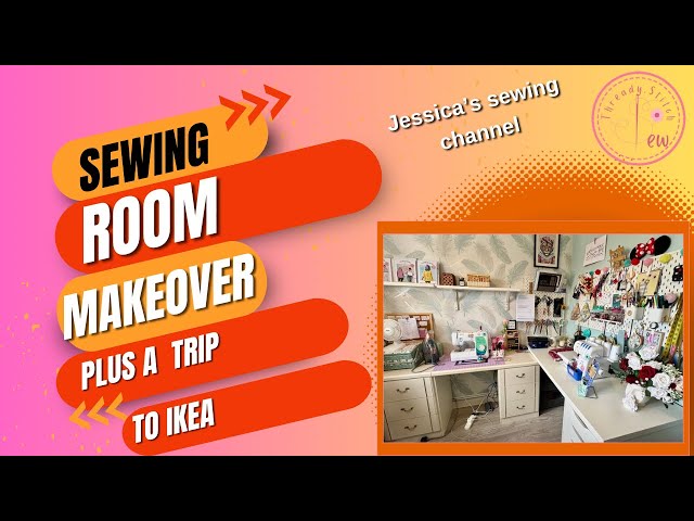 Sewing Room Makeover ✂️ | IKEA Trip + Final Reveal