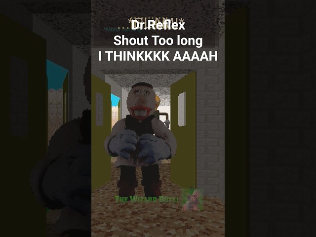 Shout Too long..... #baldisbasics #ytshorts #funny #meme