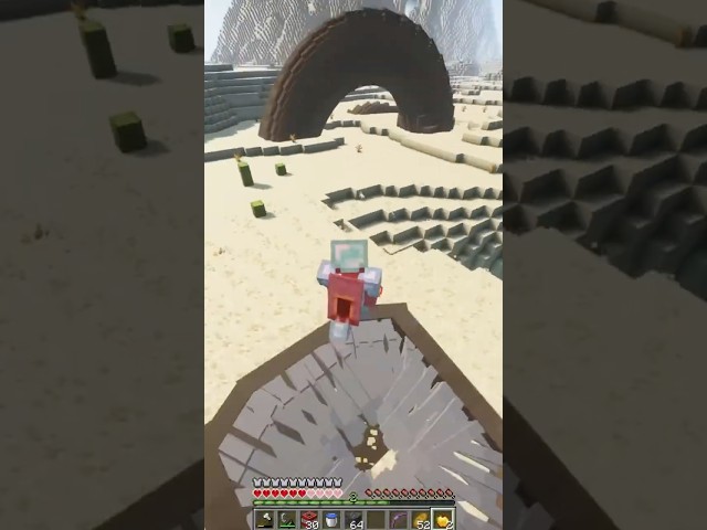 GIANT SANDWORM IN MINECRAFT