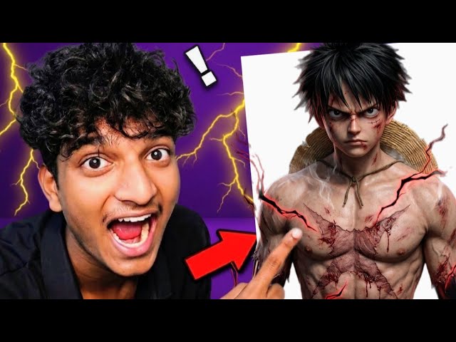 Finally LUFFY ka sketch complete ho gaya 😱 || part 2 || pavan art & vlogs 