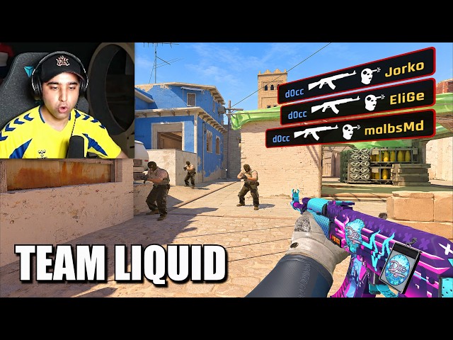 D0cC MEETS TEAM LIQUID ON FACEIT...