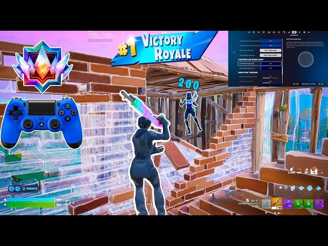 *NEW* Console Peterbot controller settings fortnite | Unreal Reload Ranked PS5 Gameplay