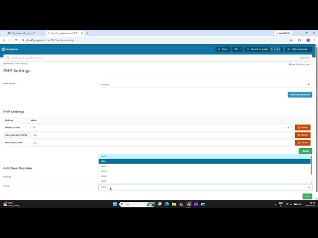 How to Change PHP Settings in GoogieHost | DirectAdmin WordPress Tutorial