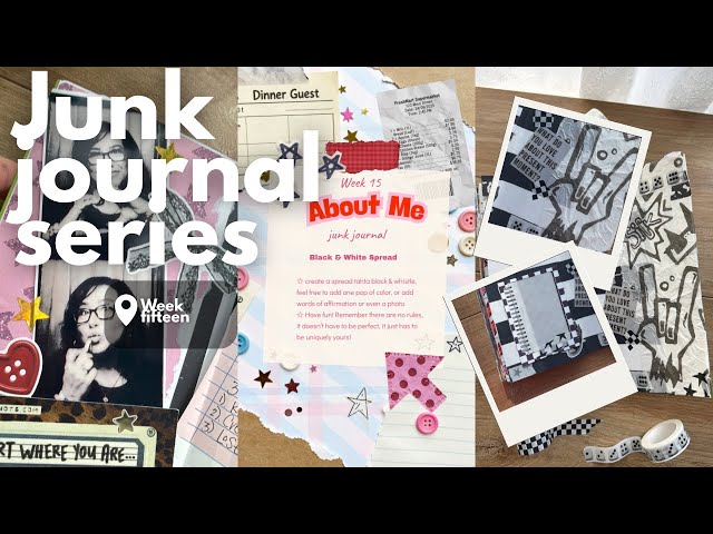 Junk Journal Series Week 15 | Junk Journal Idea | Scrapbooking | Junk Journaling | Memory Keeping
