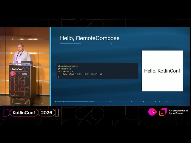 RemoteCompose: Building for remote surfaces with Compose | Yuri Schimke